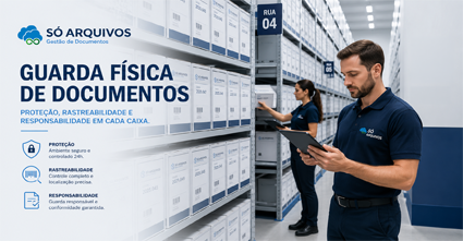 Gestão eficiente de documentos arquivados